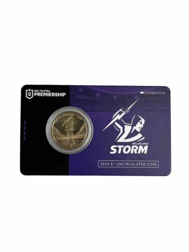 2024 NRL COIN - MELBOURNE STORM Premiership $1  INDIVIDUAL Collection Set   - Picture 1 of 4