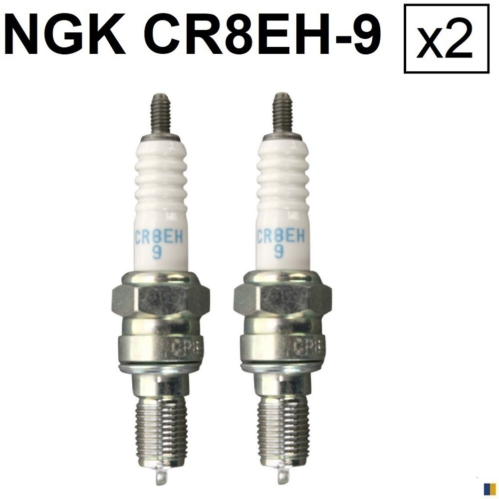 2 candele NGK CR8EH-9 per Honda FJS 600 Silverwing /ABS 2001-2010