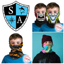 KIDS - SA Co Salt Armour Face Shield™ Bandana Durag Neck Scarf Headwear UV Mask