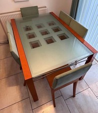 Linge Roset Square Extendable Dining Table