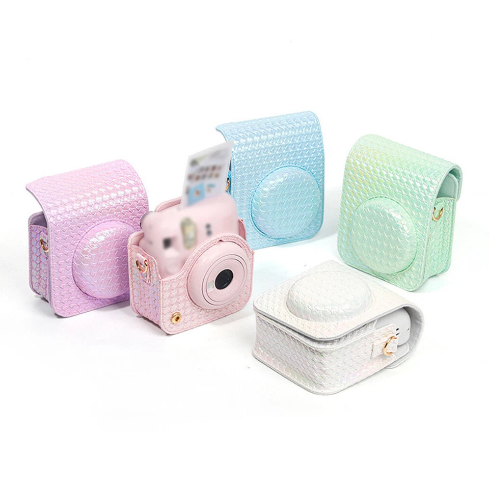For Mini12  Illusionary Textured PU Material Camera Bag+Album Set - Image 3 of 4