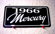 1966 Mercury license plate car tag 66  Monterey Marquis Comet Cyclone Meteor