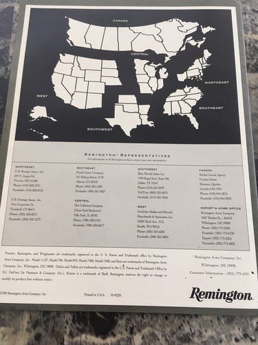 1994 Remington Accessories Catalog - Picture 2 of 10