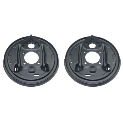 Rear Drum Brake Backing Plate With Splash Shield 1964-77 Chevelle Camaro Nova