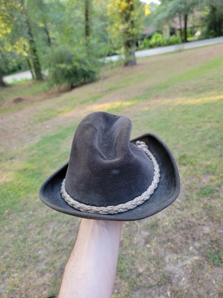 Vtg Brooks Brothers P&C Habig Fedora Ventilo Brown Hat Austria Handmade Fur Felt - Image 2 of 4