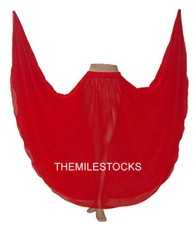 TMS Roter Rundrock Bauchtanz Tribal 25 Farben