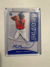 Manuel Margot 2015 Leaf Trinity Pure Blue Baseball Card /23