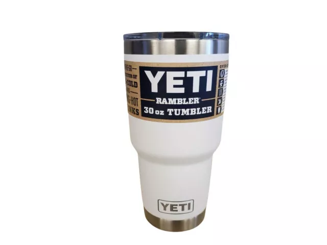 YETI Rambler 30 oz Travel Mug, Stainless Steel, Vacuum Insulated with  Stronghold Lid