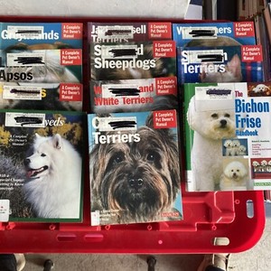 Lot Of 11 Barron’s Dog Breed Specific Owners Manual’s Christmas Gift