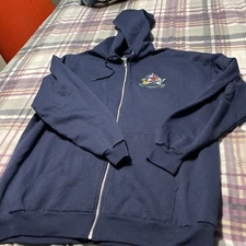 2xl Walt Disney World American Originals Mickey Mouse Full-Zip Hoodie Sweatshirt