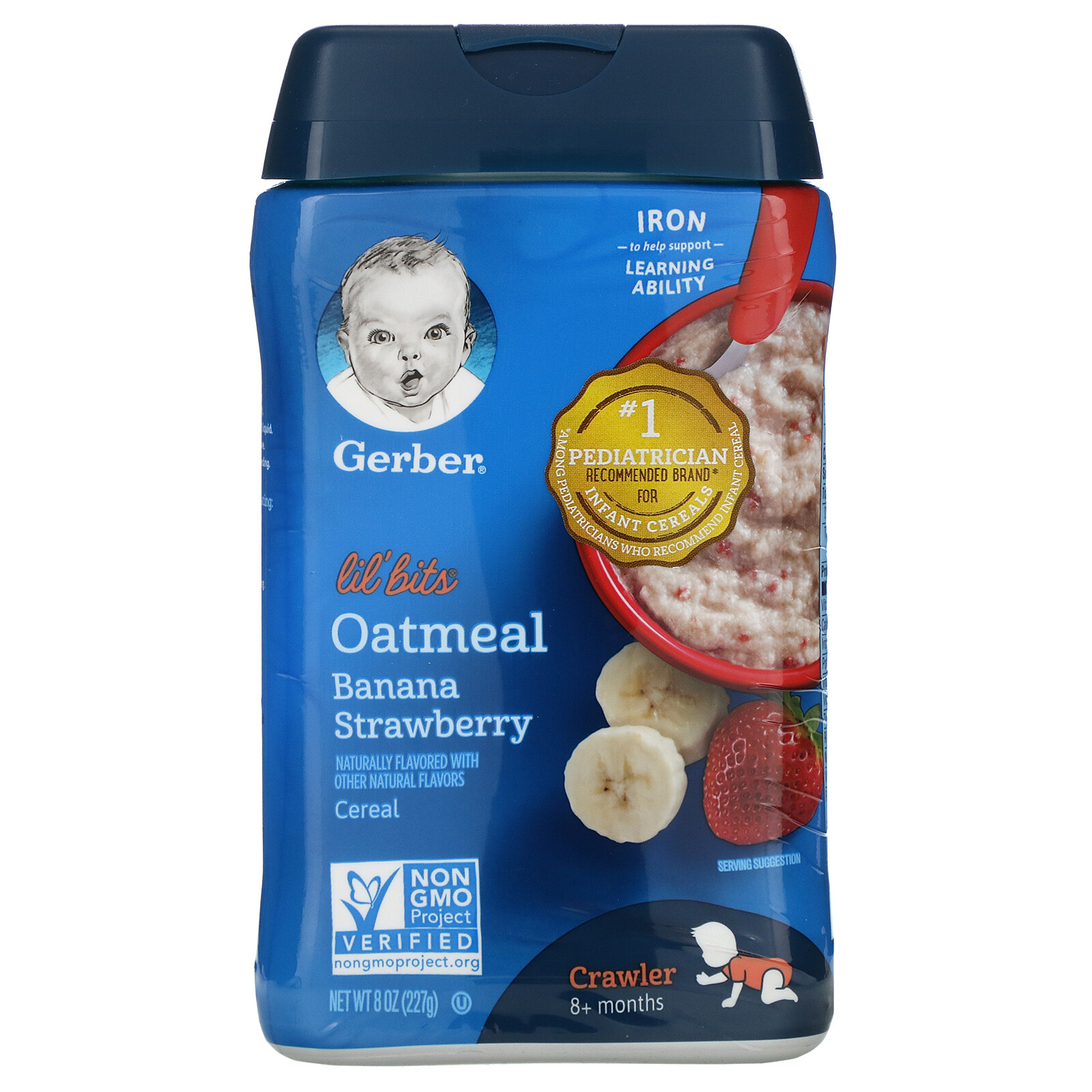 gerber oatmeal and banana cereal