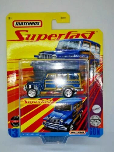 Modellini statici di auto, furgoni e camion Matchbox Superfast