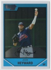 2007 BOWMAN CHROME 1ST RC JAYSON HEYWARD DODGERS R20