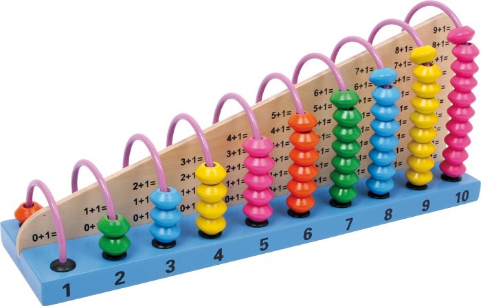 Thumbnail - Rechenrahmen Rechenhilfe Holz Ca. 30 X 8 X 14 Cm