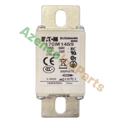 1PCS NEW BUSSMANN 170M1469 160A 690V High Speed Fuse Fast Shipping