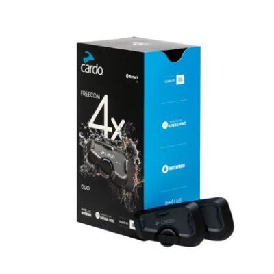 New Cardo Scala Rider Freecom 4X Duo Motorcycle Intercom System
