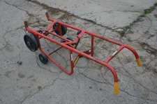 Wesco Industrial Products 1000lb. 4 Wheel Steel Drum Truck Dolly