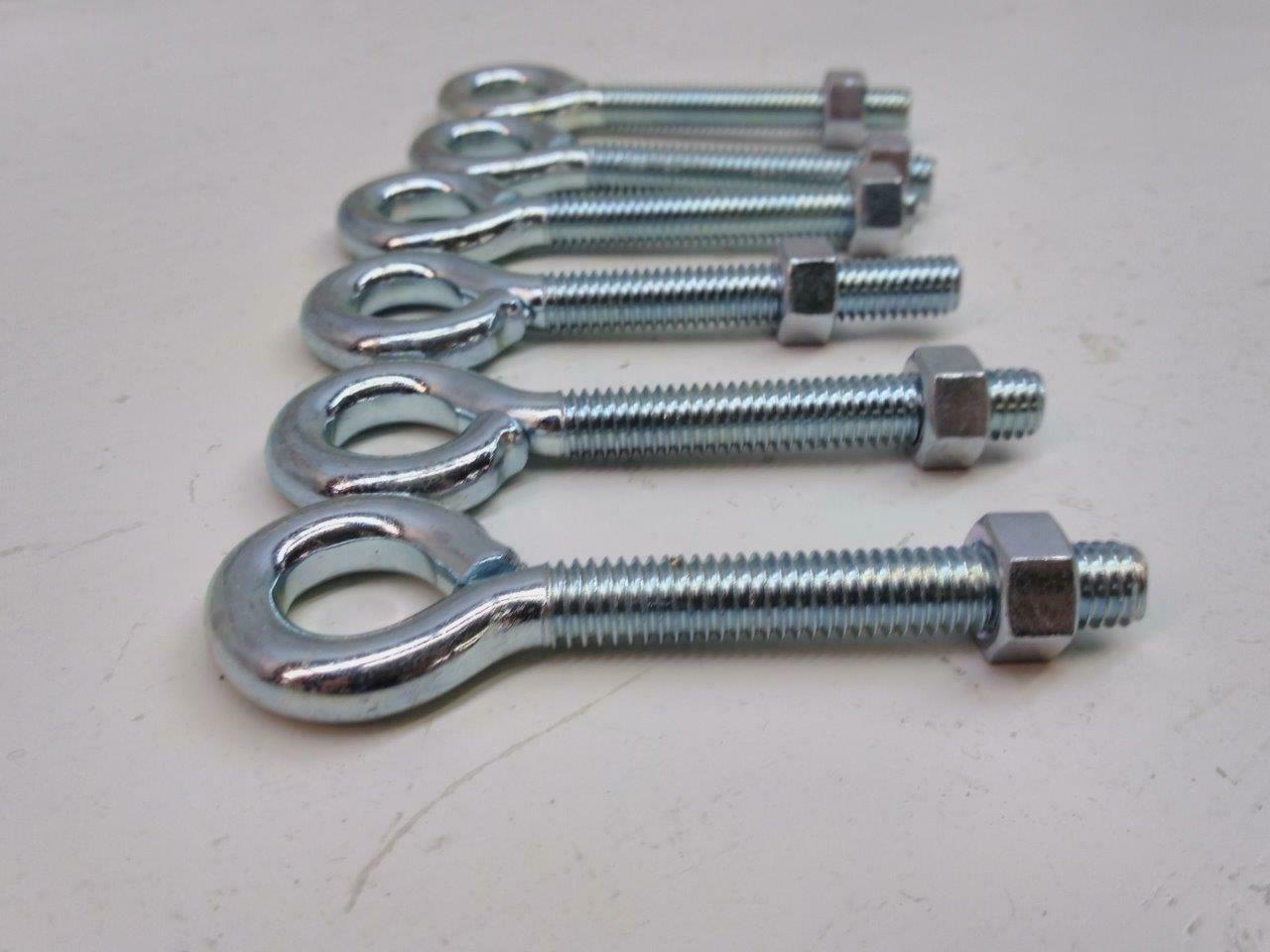 Fastenal 42201 832 x 11/8"x 1"x111/16" Turned Eye Bolt w/ Hex Nut