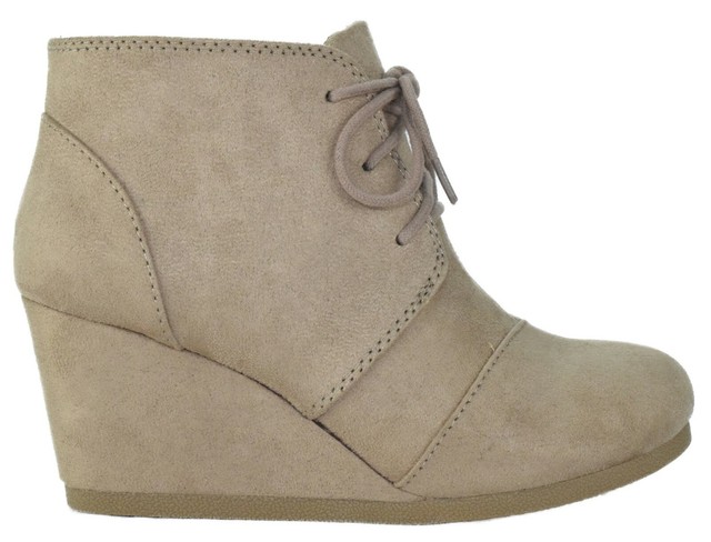 rex wedge booties