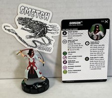XMXS 022 Gorgon - Uncommon Figure - Marvel Heroclix - X-Men X of Swords
