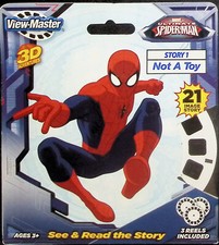 Marvel Ultimate Spider-Man 3D Adventures View Master 3 Reel Set NEW Sealed