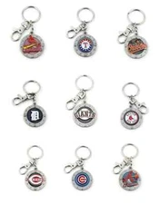 MLB Impact Keyring Keychain - Pick Your Team
