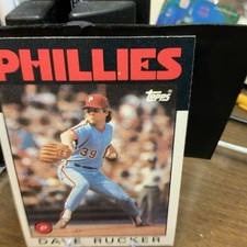 1986 Topps - #39 Dave Rucker