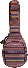 Padded 5-String Banjo Case 0.65" Thick Gig Bag for 38" Banjo