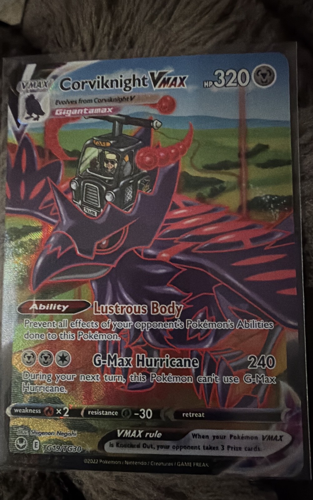 Corviknight VMAX TG19/TG30 Holo Silver Tempest Trainer Gallery Pokemon Holo NM