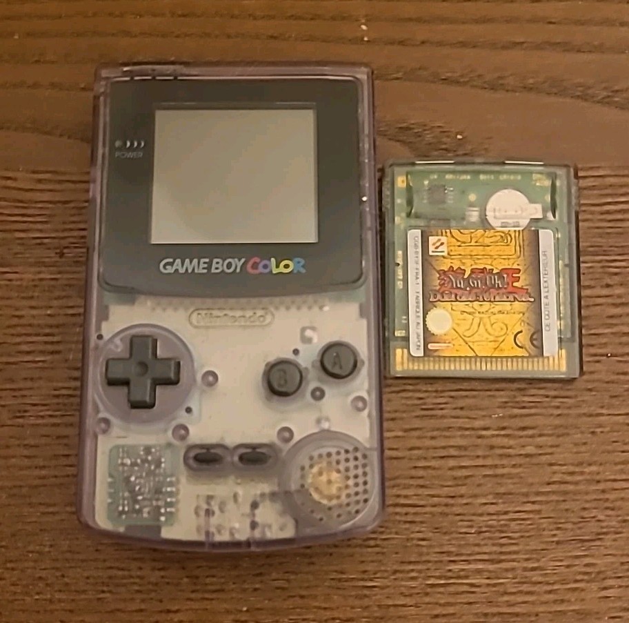Console Nintendo Game Boy Color Translucide +Jeu