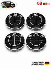 4x BMW Nabendeckel 68mm Schwarz Nabenkappen Felgendeckel Radkappe NEU 3613678353