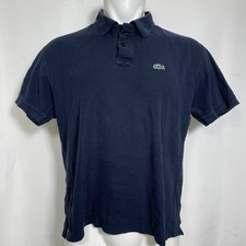Lacoste Navy Blue Classic Fit Embroidered Pique Golf Polo Shirt Men's 6