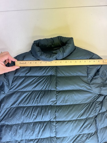 Uniqlo Womens Ultralight Down Jacket XXL 2X Olive Green Full Zip - Picture 7 of 14