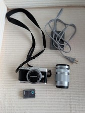 Used Olympus Pen E-P5 Digital Mirrorless Camera With 2 Lens Battery W/ Charger