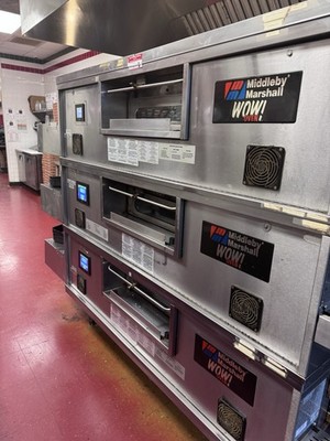 Middleby Marshall PS670G WOW Triple Deck Conveyor Pizza Oven **Belt Width 32''**