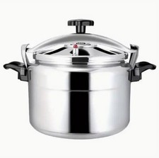 Silver Aluminum Protective Pressure Cooker, Steamer, Kitchen Cooker  5Liter: