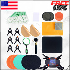 Trading Card Cleaning Care Tool Accessory Flattening Sports Kit 174Pcs