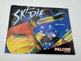 Ski Or Die Pal A  Ita Nintendo Nes 8 Bit Originale Testato Funzionante
