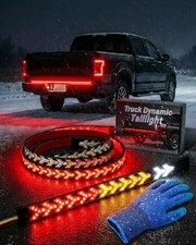 60-Inch LED Tailgate Light Bar Strip,2026 Truck Dynamic Taillight with 60in