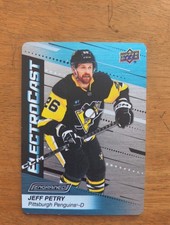 2023-24 UD Engrained - Jeff Petry Electrocast (Metal) - Pittsburgh Penguins