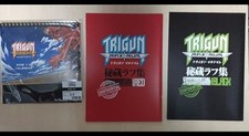 Trigun Desk Calendar Set Rare Sketch Collection Two Books Hard to Find