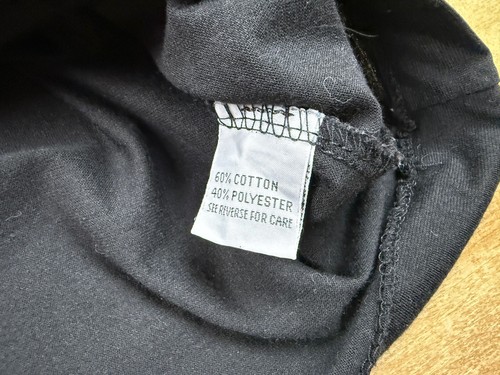 VTG 80's Turnberry Hotel Golf Course Scotland Polo Shirt Sz XXL Black - Picture 7 of 8