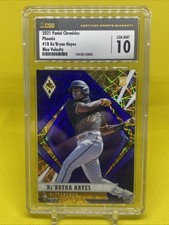 2021 Panini Chronicles Phoenix Blue Velocity Ke'Bryan Hayes RC CSG 10 Gem Mint