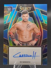 Humberto Carrillo 2024 Panini Select WWE Signatures Tie-Dye Prizm Auto 13/25 11E