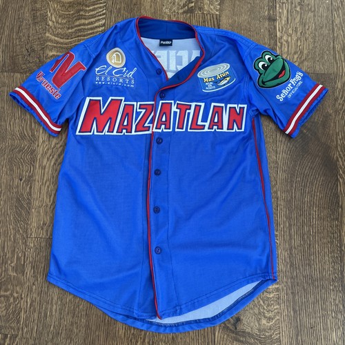Venados de Mazatlán Baseball Jersey Size 40 Pacifico Beer El Cid Señor Frog's