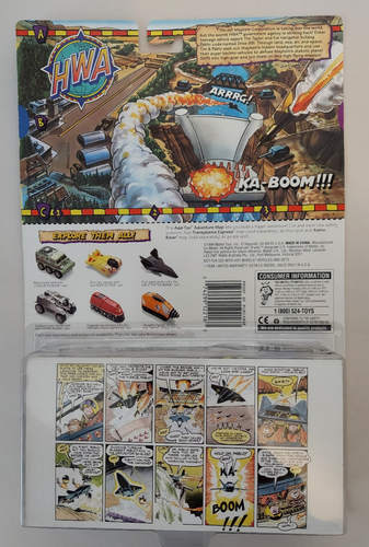 STALÓWKA 1994 Hot Wheels Air Strip Stormer Bardzo rzadka jak Mighty Max Zabawka Samolot Zestaw - Zdjęcie 4 z 6