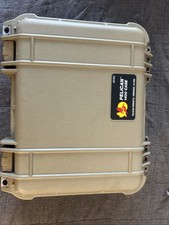 Pelican 1400 Watertight Hard Case with Foam Insert - Desert Tan