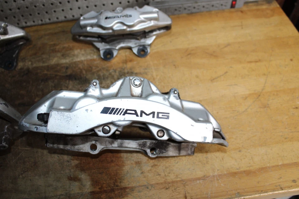 2003 2006 Mercedes CLS55 SL55 S55 E55 AMG Front / Rear Brembo Brake Caliper Set  Foto 3 de 4