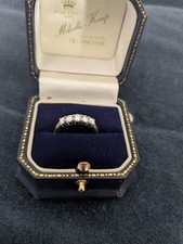 18ct Yellow Gold Five Stone Diamond Ring 0.76ctw VVS2 Round Prong Size H