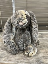 Jellycat Bashful Woodland Bunny Plush Stuffed Animal Gray Multicolor Medium